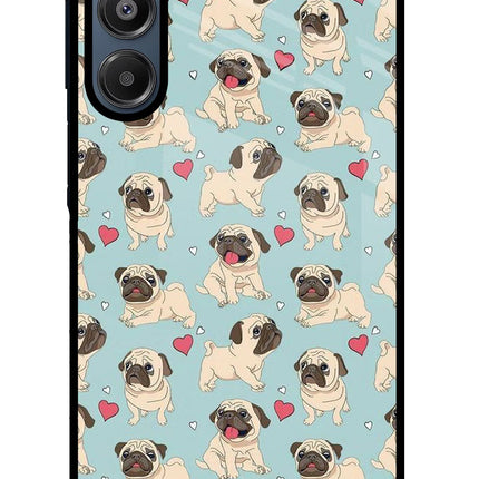 Pug Dog Samsung A16 5G Glass Case
