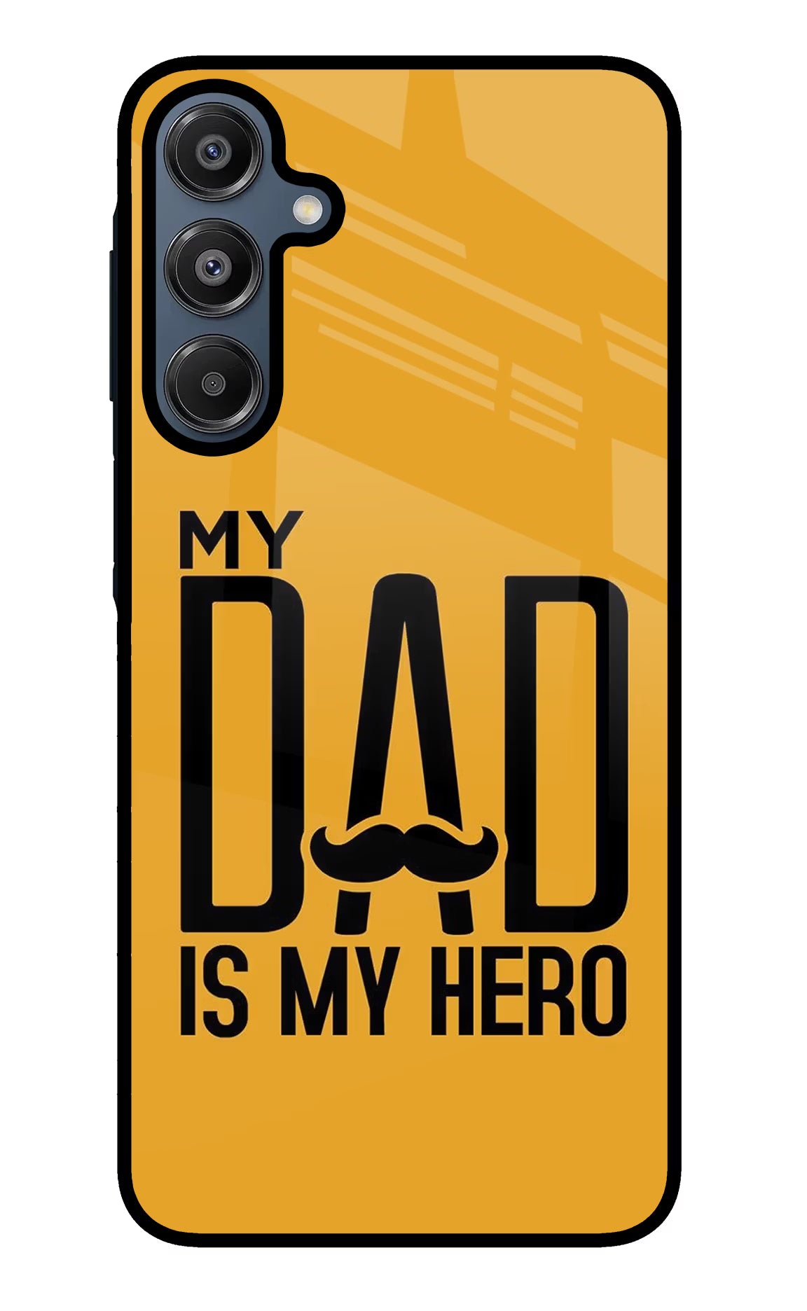 My Dad Is My Hero Samsung A16 5G Glass Case