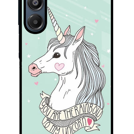 Unicorn Wallpaper Samsung A16 5G Glass Case