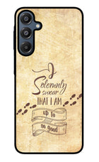 I Solemnly swear that i up to no good Samsung A16 5G Glass Case
