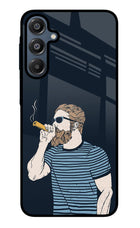 Smoking Samsung A16 5G Glass Case