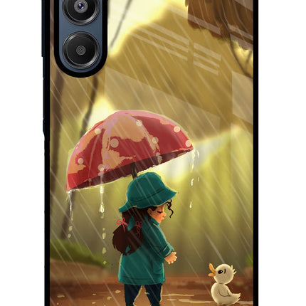 Rainy Day Samsung A16 5G Glass Case