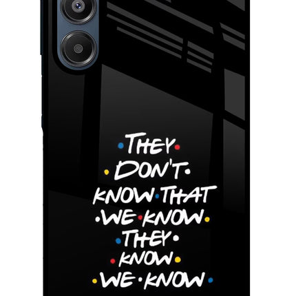 FRIENDS Dialogue Samsung A16 5G Glass Case
