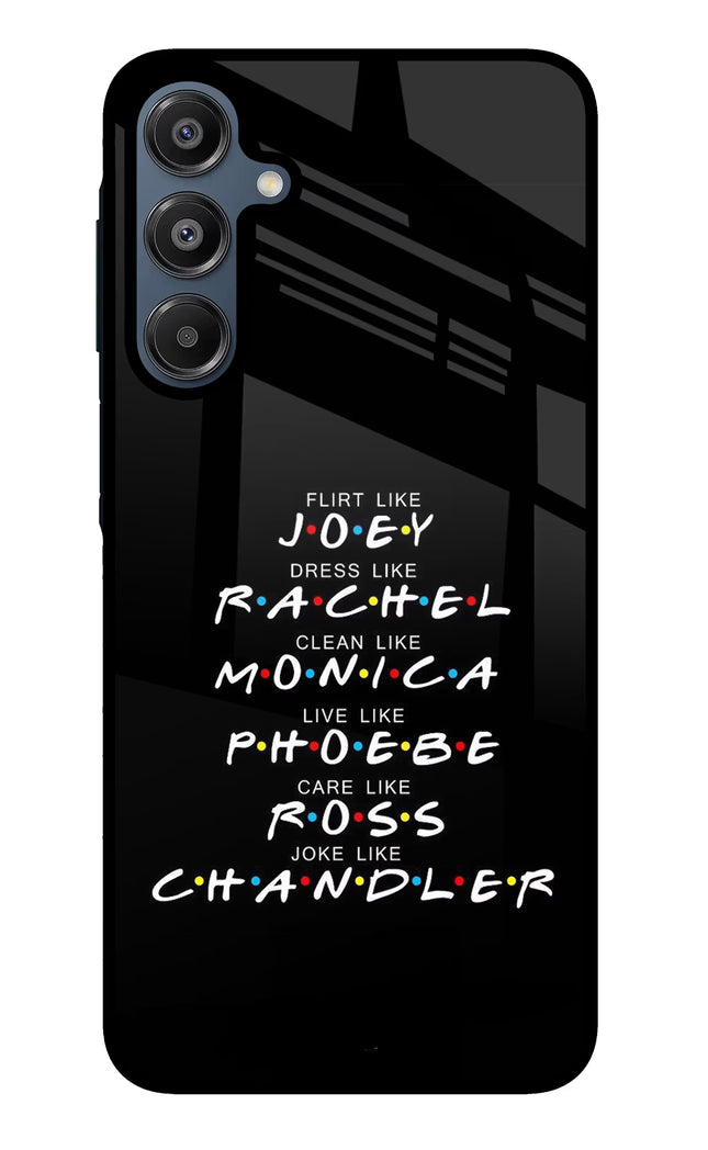 FRIENDS Character Samsung A16 5G Glass Case