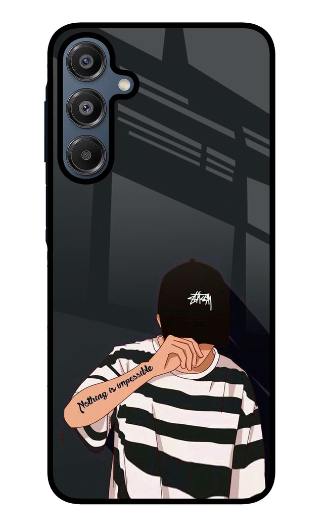 Aesthetic Boy Samsung A16 5G Glass Case