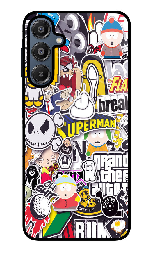 Sticker Bomb Samsung A16 5G Glass Case