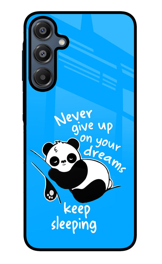 Keep Sleeping Samsung A16 5G Glass Case