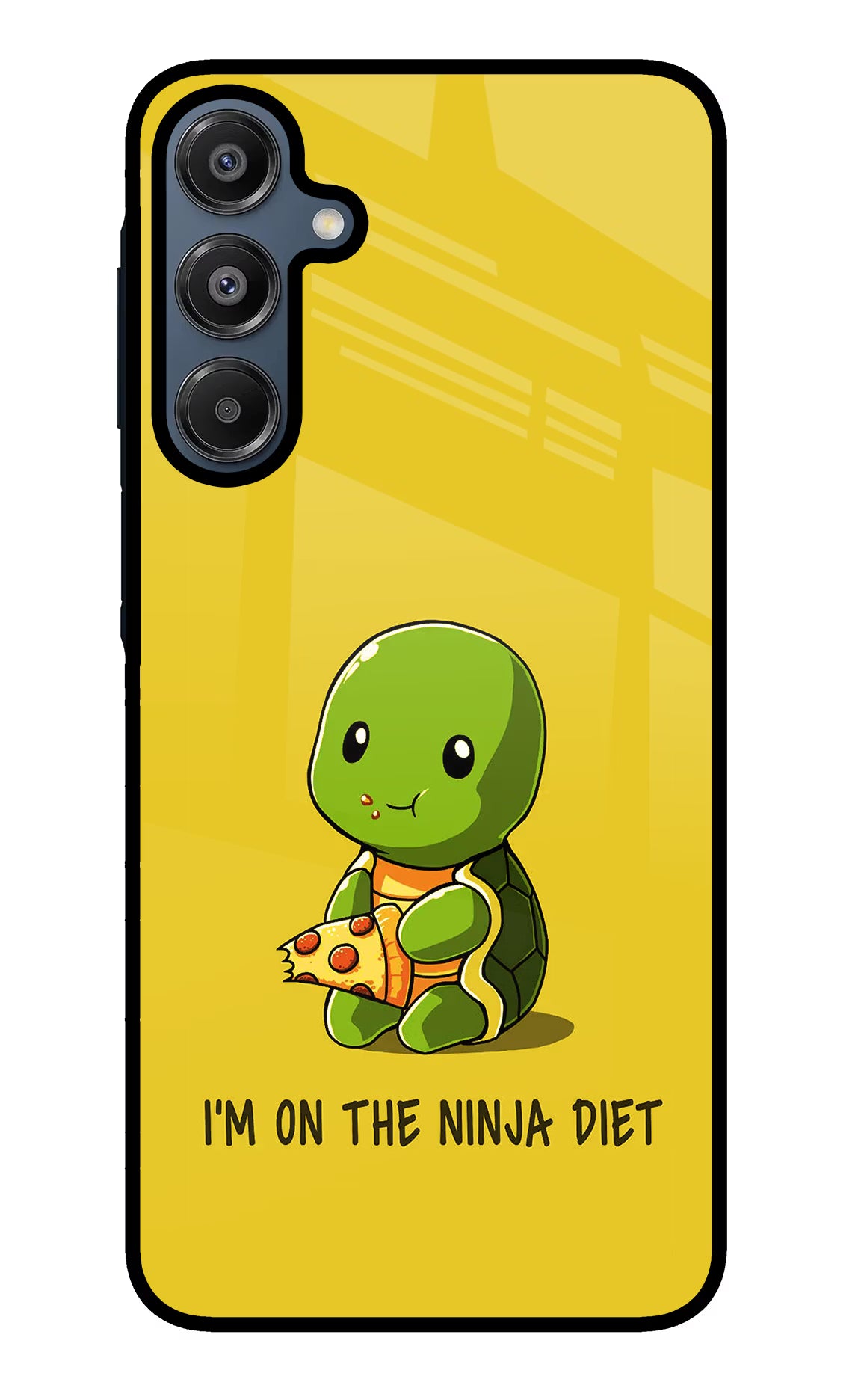 I'm on Ninja Diet Samsung A16 5G Glass Case Back Cover by Casekaro