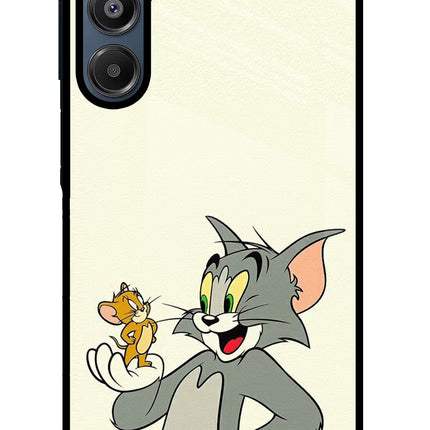 Tom & Jerry Samsung A16 5G Glass Case