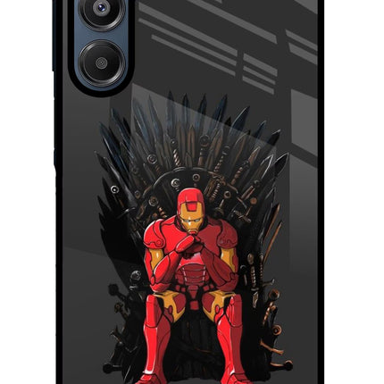 Ironman Throne Samsung A16 5G Glass Case