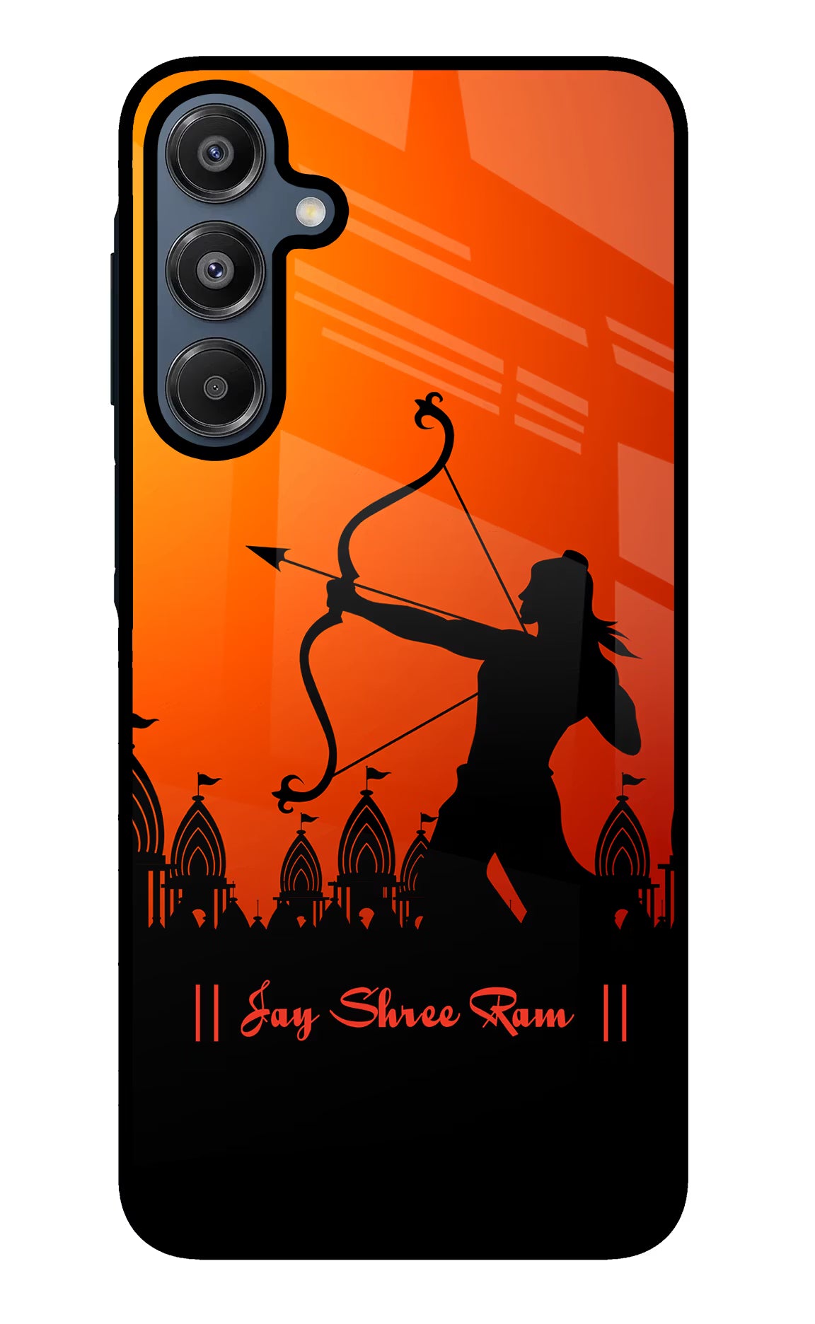 Lord Ram - 4 Samsung A16 5G Glass Case