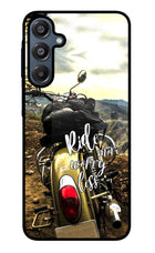 Ride More Worry Less Samsung A16 5G Glass Case