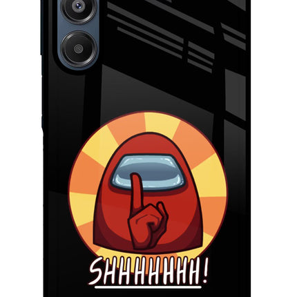 Among Us Shhh! Samsung A16 5G Glass Case