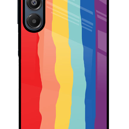 Rainbow Samsung A16 5G Glass Case