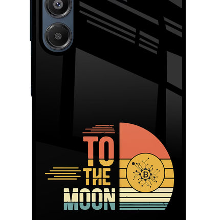 To the Moon Samsung A16 5G Glass Case