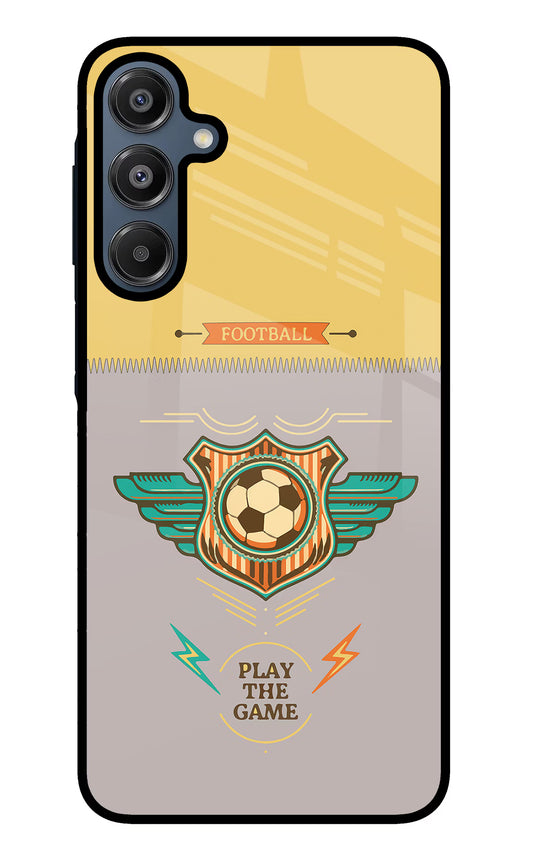 Football Samsung A16 5G Glass Case
