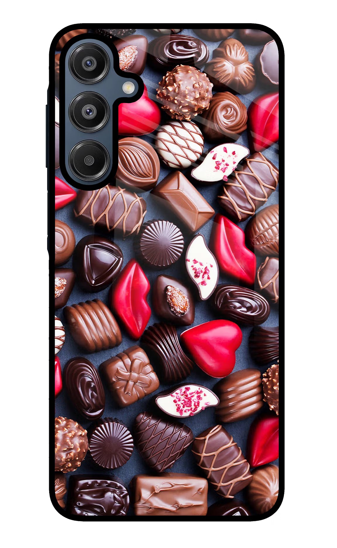 Chocolates Samsung A16 5G Glass Case