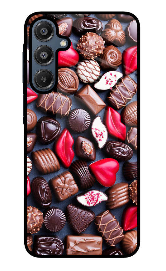 Chocolates Samsung A16 5G Glass Case