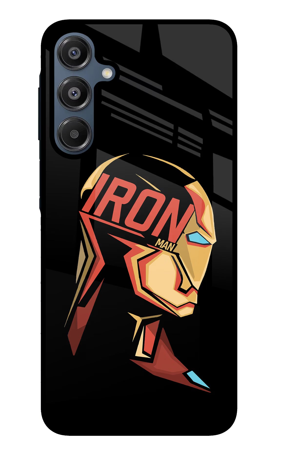 IronMan Samsung A16 5G Glass Case Back Cover by Casekaro