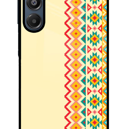 Ethnic Seamless Samsung A16 5G Glass Case