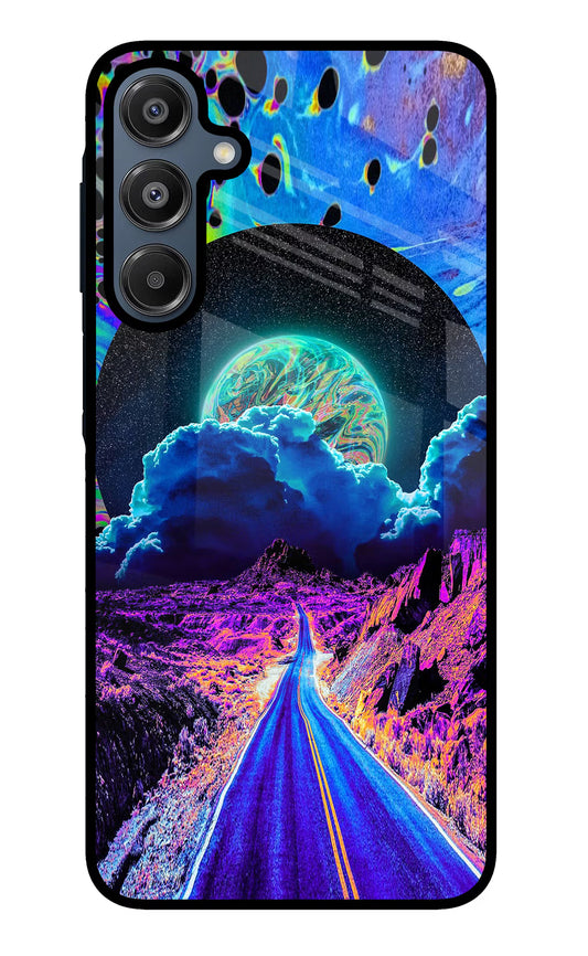 Psychedelic Painting Samsung A16 5G Glass Case