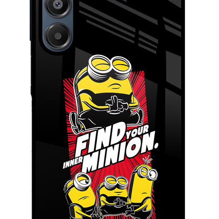 Find your inner Minion Samsung A16 5G Glass Case