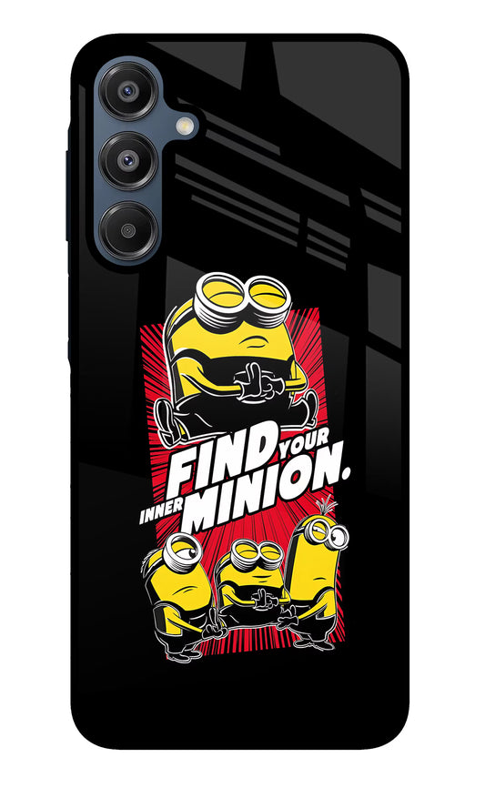 Find your inner Minion Samsung A16 5G Glass Case