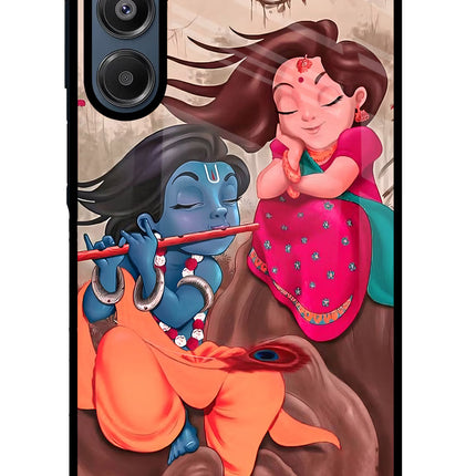 Radhe Krishna Samsung A16 5G Glass Case