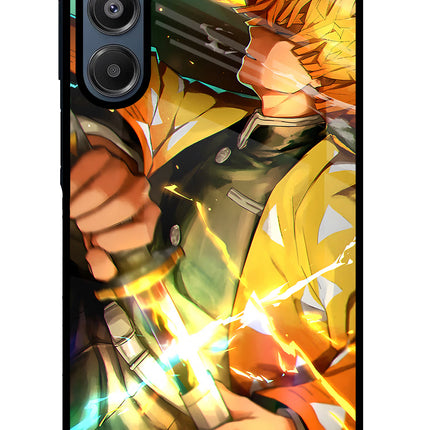 Demon Slayer Samsung A16 5G Glass Case