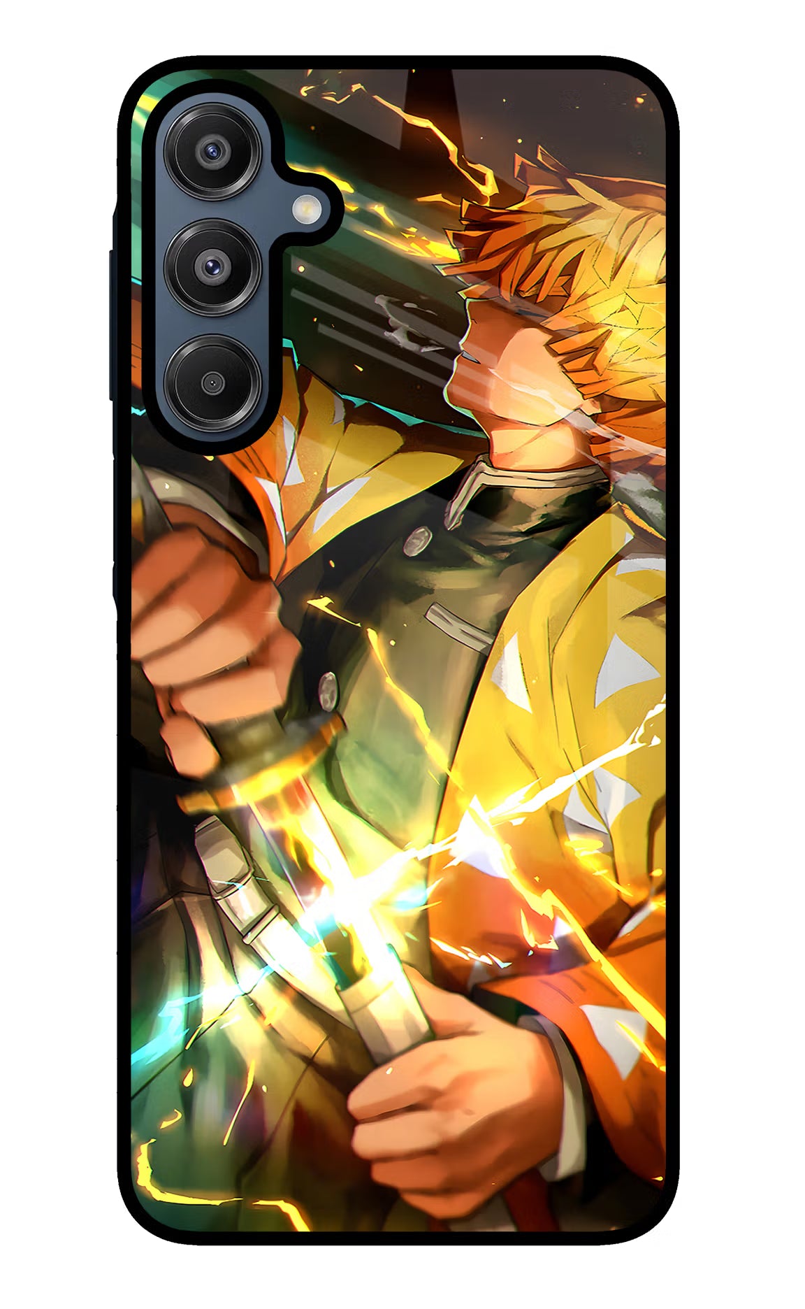 Demon Slayer Samsung A16 5G Glass Case