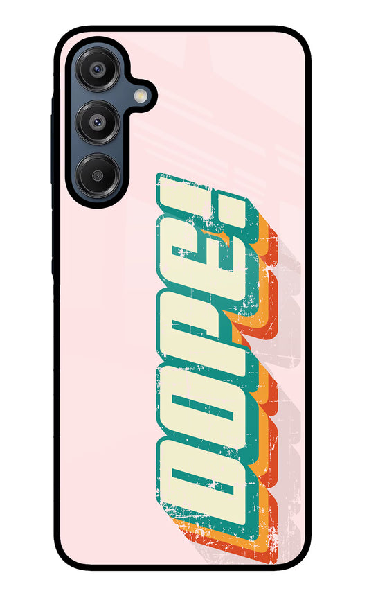 Dope Samsung A16 5G Glass Case