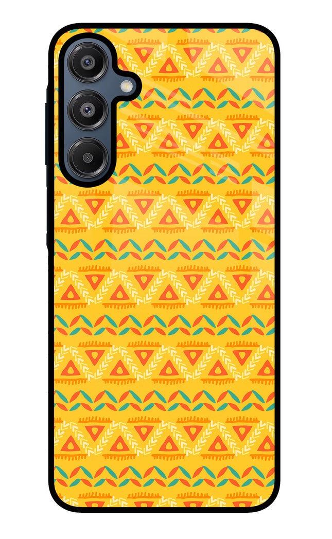 Tribal Pattern Samsung A16 5G Glass Case