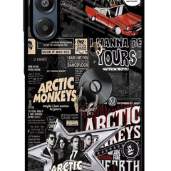 Arctic Monkeys Samsung A16 5G Glass Case