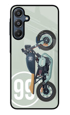 Classic Cafe Racer 99 Samsung A16 5G Glass Case