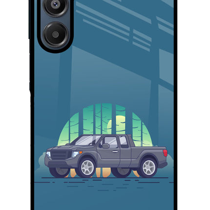 Retro Garage Vibe Samsung A16 5G Glass Case