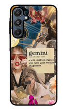 Gemini Zodiac Samsung A16 5G Glass Case
