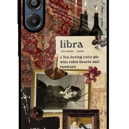 Libra Zodiac Samsung A16 5G Glass Case