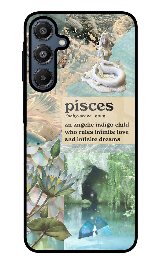 Pisces Zodiac Samsung A16 5G Glass Case