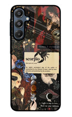 Scorpio Zodiac Samsung A16 5G Glass Case