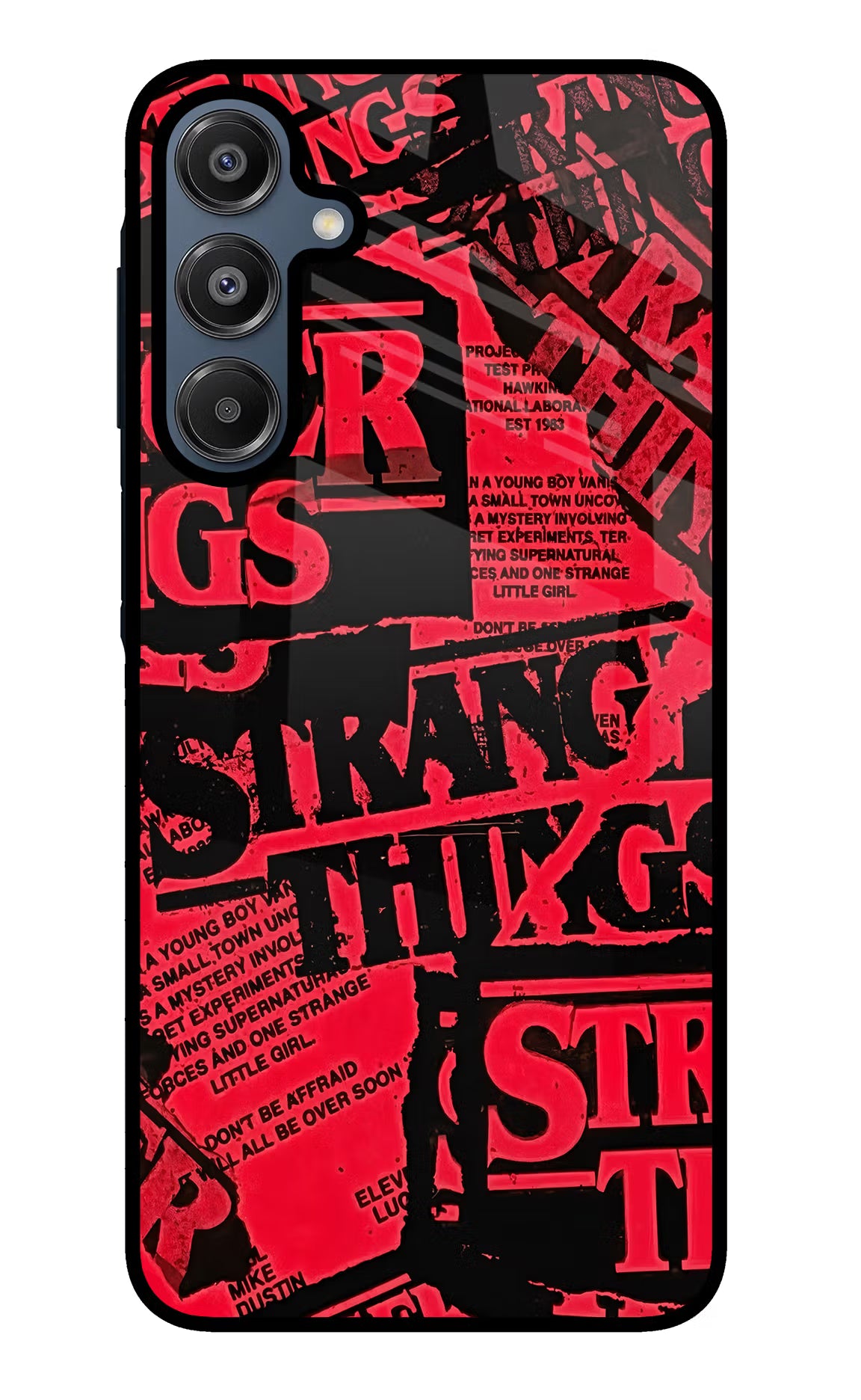 Ordinary Things Samsung A16 5G Glass Case Back Cover by Casekaro