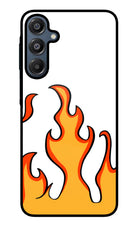 Fired Up – White Samsung A16 5G Glass Case