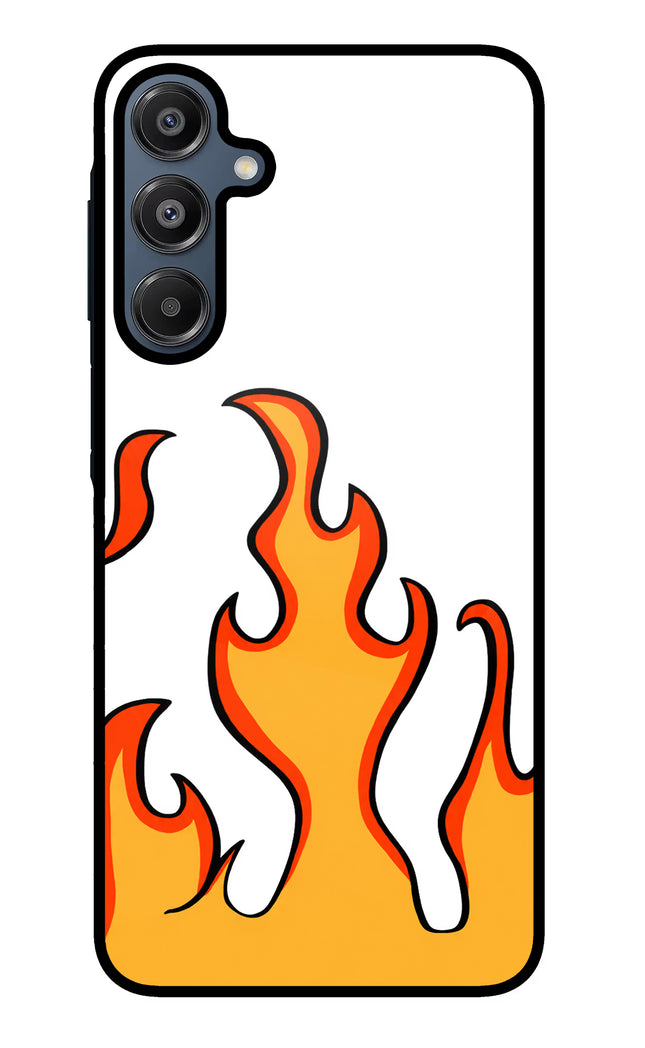 Fired Up – White Samsung A16 5G Glass Case