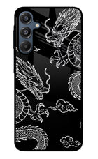 Twin Dragons Samsung A16 5G Glass Case