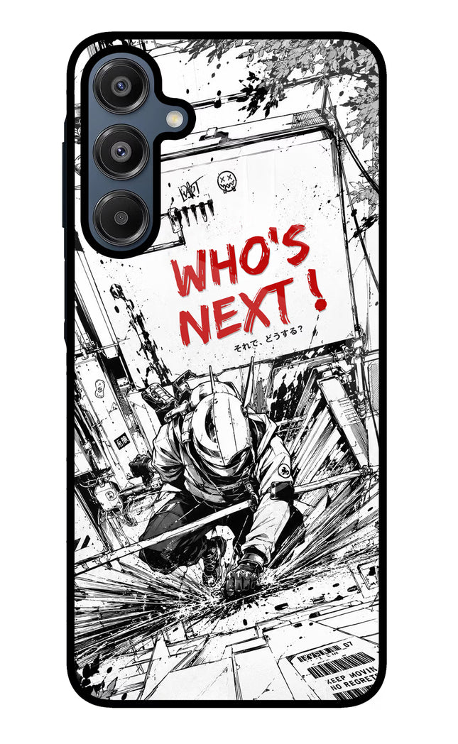 Who's Next Samsung A16 5G Glass Case