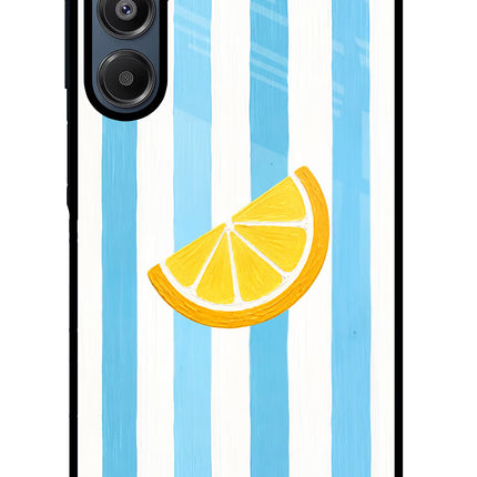 Summer Lemon Samsung A16 5G Glass Case