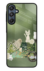 Aesthetic anime Samsung A16 5G Glass Case