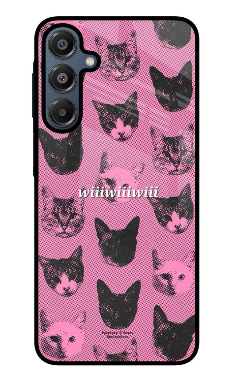 Pink Cats Samsung A16 5G Glass Case