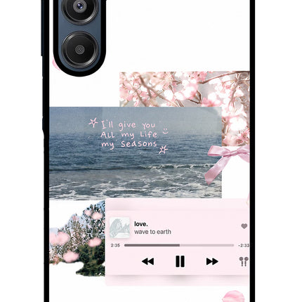 Wave to earth Samsung A16 5G Glass Case