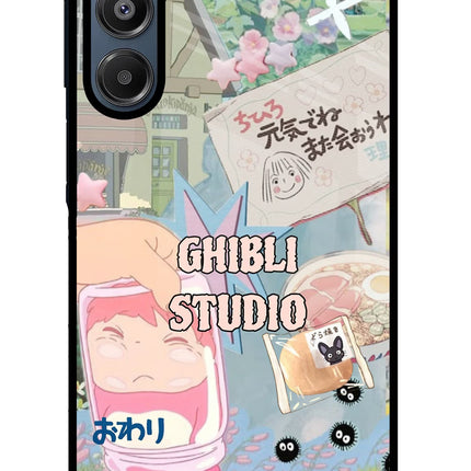 Studio Ghibli Samsung A16 5G Glass Case