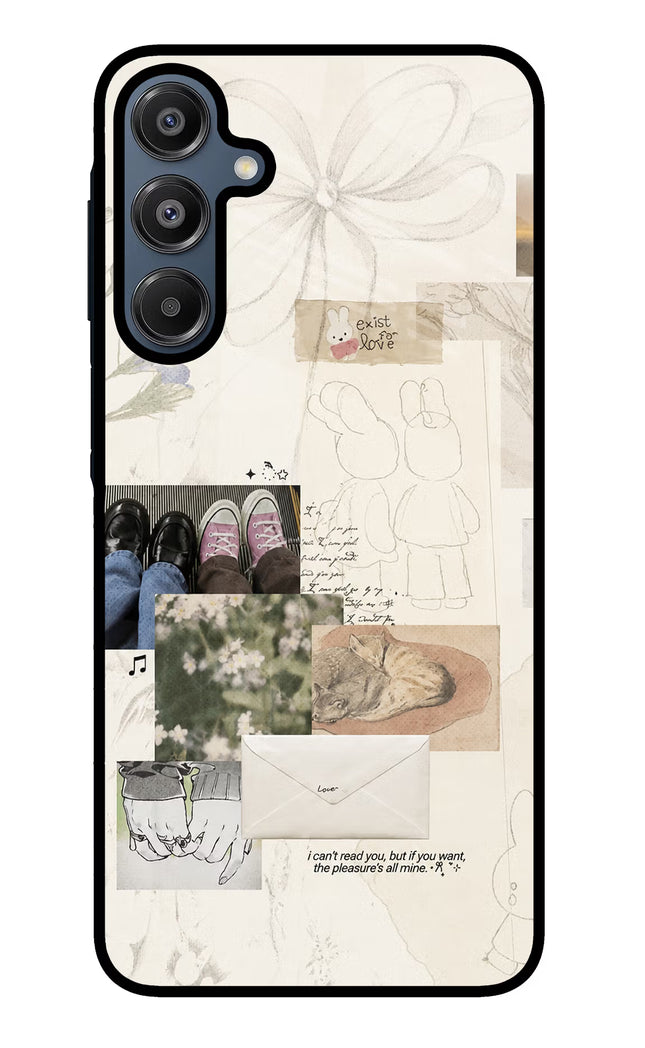 Soft Aesthetic Samsung A16 5G Glass Case